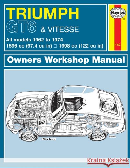 Triumph Gt6 & Vitesse Haynes Publishing 9780857336958 Haynes Publishing Group