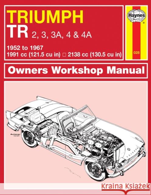 Triumph Tr2/3/4 Haynes Publishing 9780857337016 Haynes Publishing Group