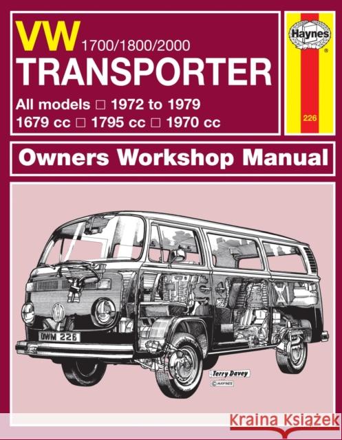 VW Transporter 1700, 1800 & 2000 (72 - 79) Haynes Repair Manual Haynes Publishing 9780857337412