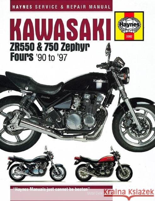 Kawasaki ZR550 & 750 Zephyr Fours (90-97)   9780857338648 Haynes Publishing Group