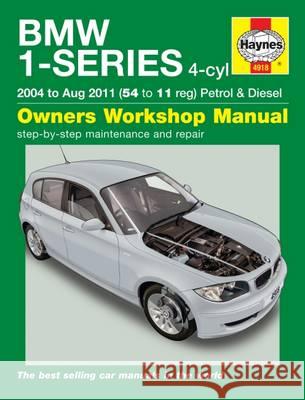 BMW 1-Series 4-Cylinder Petrol & Diesel 04-11   9780857338723 