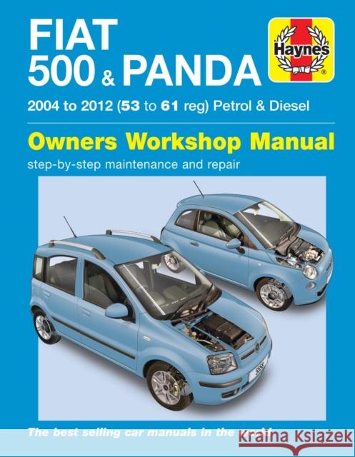 Fiat 500 & Panda (04 - 12) Haynes Repair Manual Haynes Publishing 9780857338730