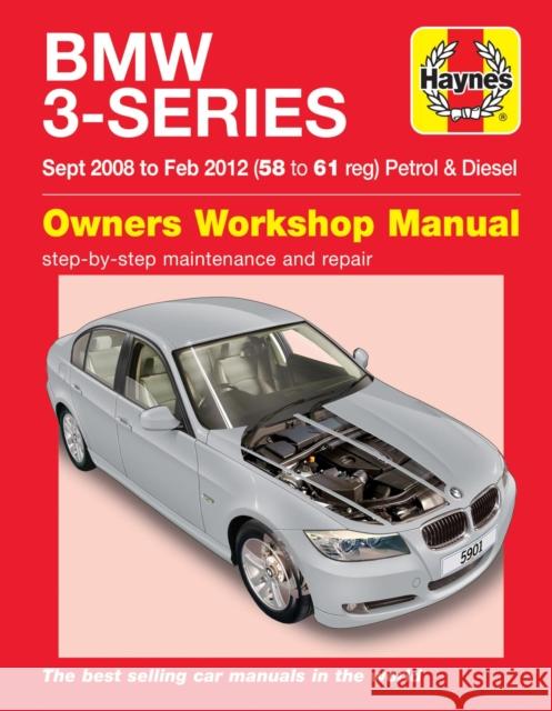 BMW 3-Series (Sept 08 to Feb 12) Haynes Repair Manual Martynn Randall 9780857339010