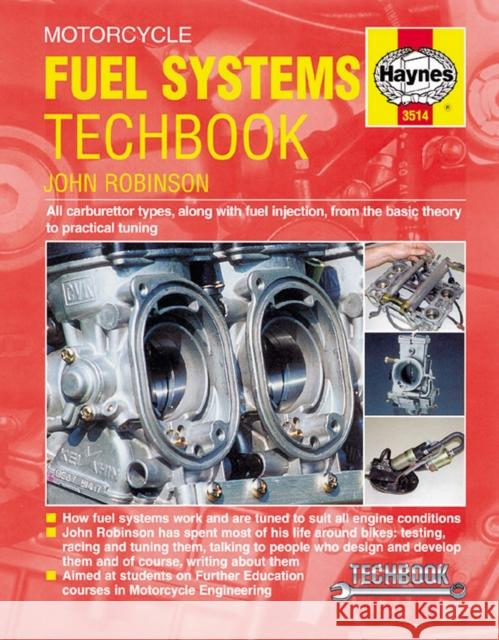 Motorcycle Fuel Systems   9780857339157 Haynes Publishing Group