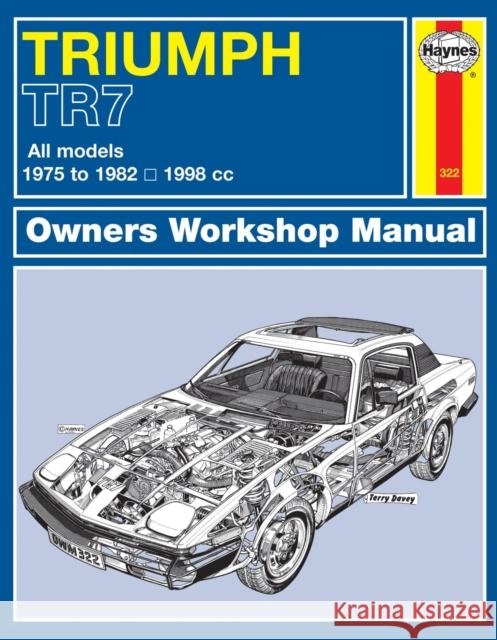 Triumph Tr7 Haynes Publishing 9780857339263 Haynes Publishing Group