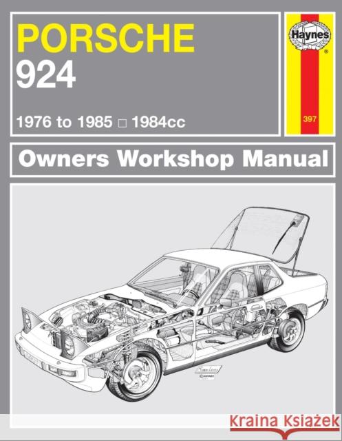 Porsche 924 & 924 Turbo (76 - 85) Haynes Repair Manual Haynes Publishing 9780857339645 Haynes Publishing Group