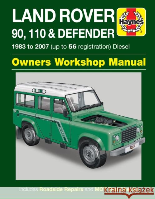 Land Rover 90, 110 & Defender Diesel Haynes Publishing 9780857339669 Haynes Publishing Group