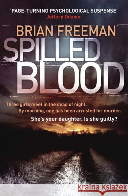 Spilled Blood Brian Freeman 9780857383204