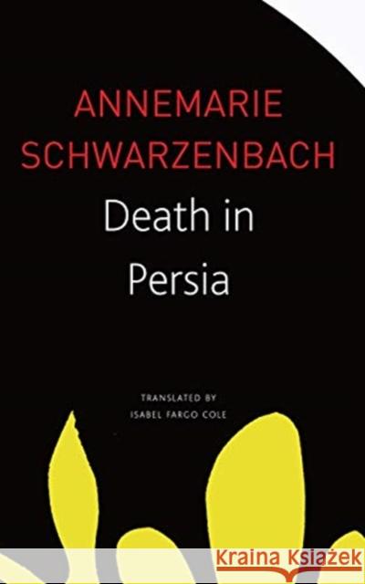 Death in Persia Annemarie Schwarzenbach Lucy Renner Jones 9780857428233 Seagull Books