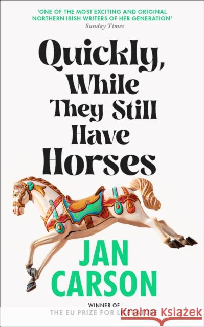 Quickly, While They Still Have Horses Jan Carson 9780857529916 Transworld