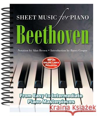 Beethoven: Sheet Music for Piano: From Easy to Advanced; Over 25 masterpieces  9780857755995 0