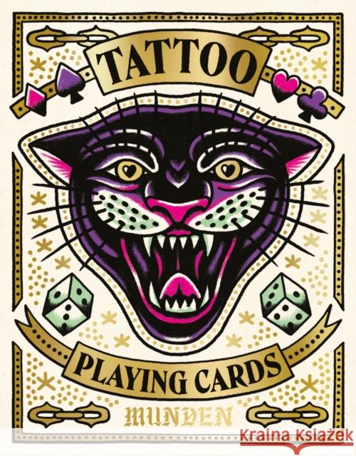 Tattoo Playing Cards Oliver Munden The Tattoo Journalist 9780857829122 Laurence King