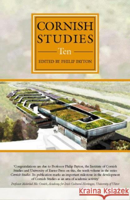 Cornish Studies Volume 10 Philip Payton 9780859897334 University of Exeter Press