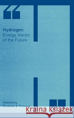 Hydrogen: Energy Vector of the Future Gesellschaft Deutscher Chemiker 9780860104513 Springer