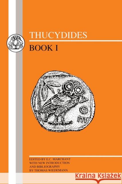Thucydides: Book I Thucydides 9780862920272 Duckworth Publishers