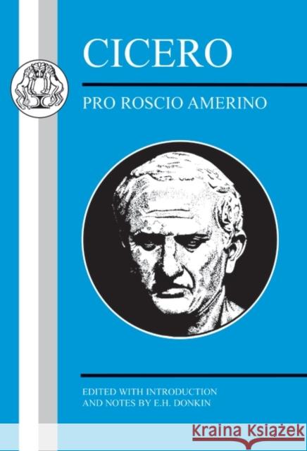 Cicero: Pro Roscio Amerino Cicero 9780862921842 Duckworth Publishers