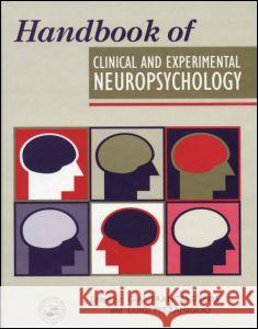 Handbook of Clinical and Experimental Neuropsychology Denes, Gianfranco 9780863775420 Taylor & Francis Group