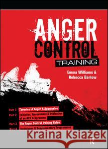 Anger Control Training Emma Williams 9780863883347 0