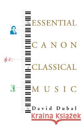 The Essential Canon of Classical Music David Dubal 9780865476646