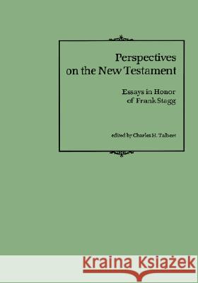 Perspective on the New Testament Charles H. Talbert 9780865541528