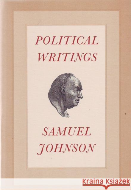Political Writings Samuel Johnson 9780865972759 Liberty Fund Inc