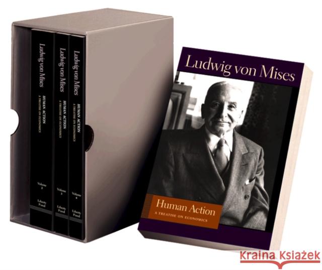 Human Action (4-Volume Set): A Treatise on Economics Ludwig von Mises 9780865976313