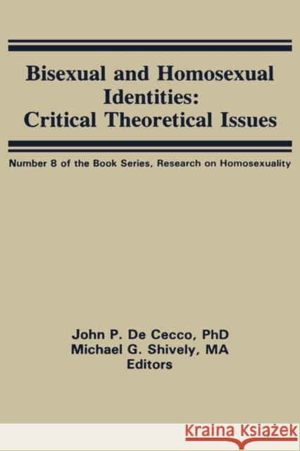 Origins of Sexuality and Homosexuality John P. d Michael G. Shively 9780866562713