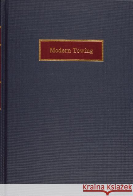 Modern Towing John S. Blank 9780870333729 Cornell Maritime Press