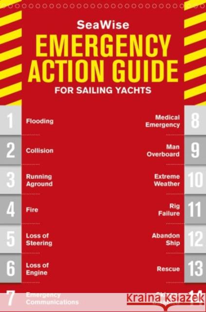 Seawise Emergency Action Guide and Safety Checklists for Sailing Yachts Zvi Richard Dor-Ner Zvi Frank 9780870336409 Not Avail