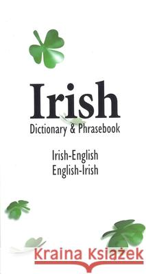 Irish-English English-Irish Dictionary & Phrasebook Davidovic Mladen 9780870521102