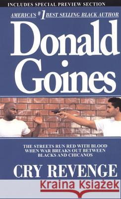 Cry Revenge Donald Goines 9780870679872 Holloway House Publishing Company