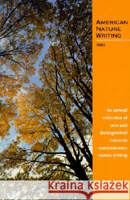 American Nature Writing 2001 John A. Murray 9780870715525 Oregon State University Press