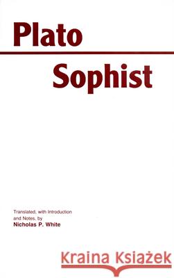 Sophist Plato 9780872202023