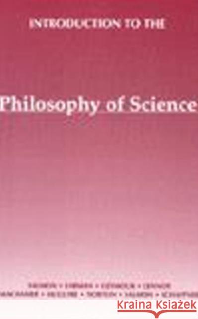 Introduction to the Philosophy of Science Merrilee H. Salmon Etc. 9780872204508