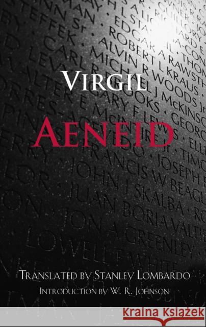 Aeneid Virgil 9780872207318