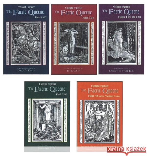 The Faerie Queene: Complete in Five Volumes : Book One; Book Two; Books Three and Four; Book Five; Book Six and the Mutabilitie Cantos  9780872209411 GAZELLE DISTRIBUTION TRADE