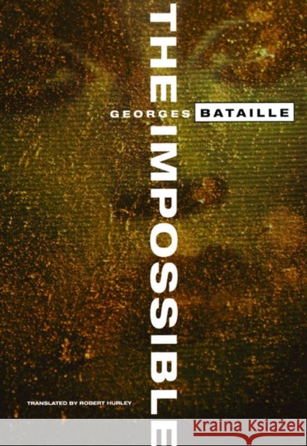 The Impossible Georges Bataille Robert Hurley 9780872862623