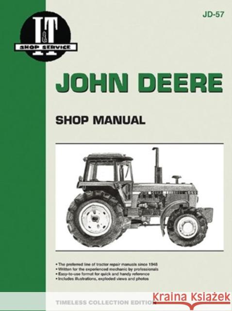 John Deere Model 4050-4850 Tractor Service Repair Manual Haynes Publishing 9780872884175