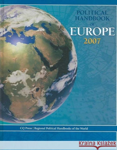 Political Handbook of Europe Charles Hauss 9780872893603 CQ Press