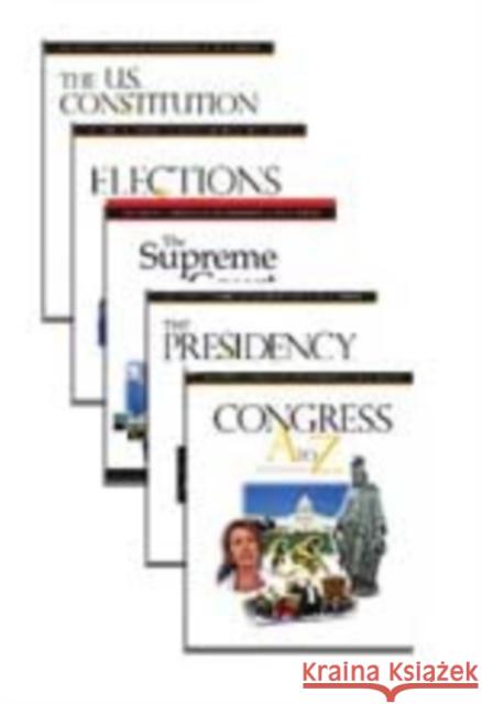 CQ Press American Government A to Z Series Various 9780872899773 CQ Press