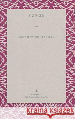Surge Matthew Cooperman 9780873386425 Kent State University Press