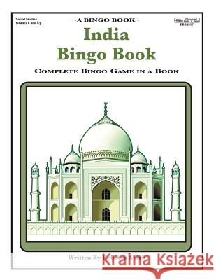 India Bingo Book: Complete Bingo Game In A Book Stark, Rebecca 9780873864817 January Productions, Incorporated