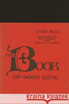 Book of Good Love Juan Ruiz 9780873952231