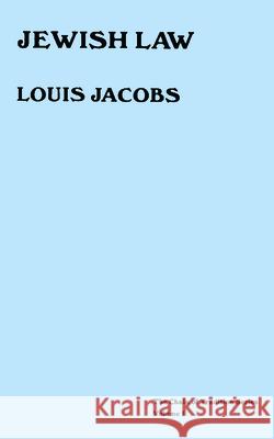 Jewish Law Behrman House 9780874412116 Behrman House Publishing