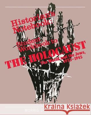 The Holocaust: The World and the Jews - Workbook Behrman House 9780874415315 Behrman House Publishing