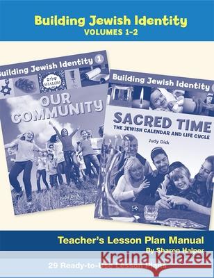 Building Jewish Identity Lesson Plan Manual (Vol 1 & 2) Behrman House 9780874418620 Behrman House Publishing