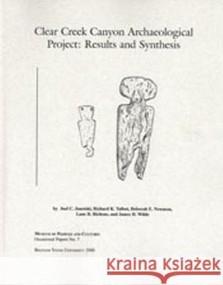 Clear Creek Canyon Proj: Results / Synth Op #7: Volume 7 Janetski, Joel 9780874808049
