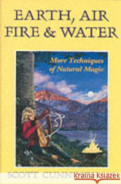 Earth, Air, Fire & Water: More Techniques of Natural Magic Cunningham, Scott 9780875421315 Llewellyn Publications,U.S.