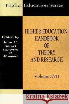 Higher Education: Handbook of Theory and Research Smart, J. C. 9780875861371 Springer Netherlands
