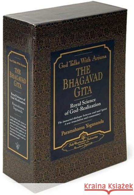 God Talks with Arjuna: 2 Vol Slipcase Paramahansa (Paramahansa Yogananda) Yogananda 9780876120309 Self-Realization Fellowship Publishers